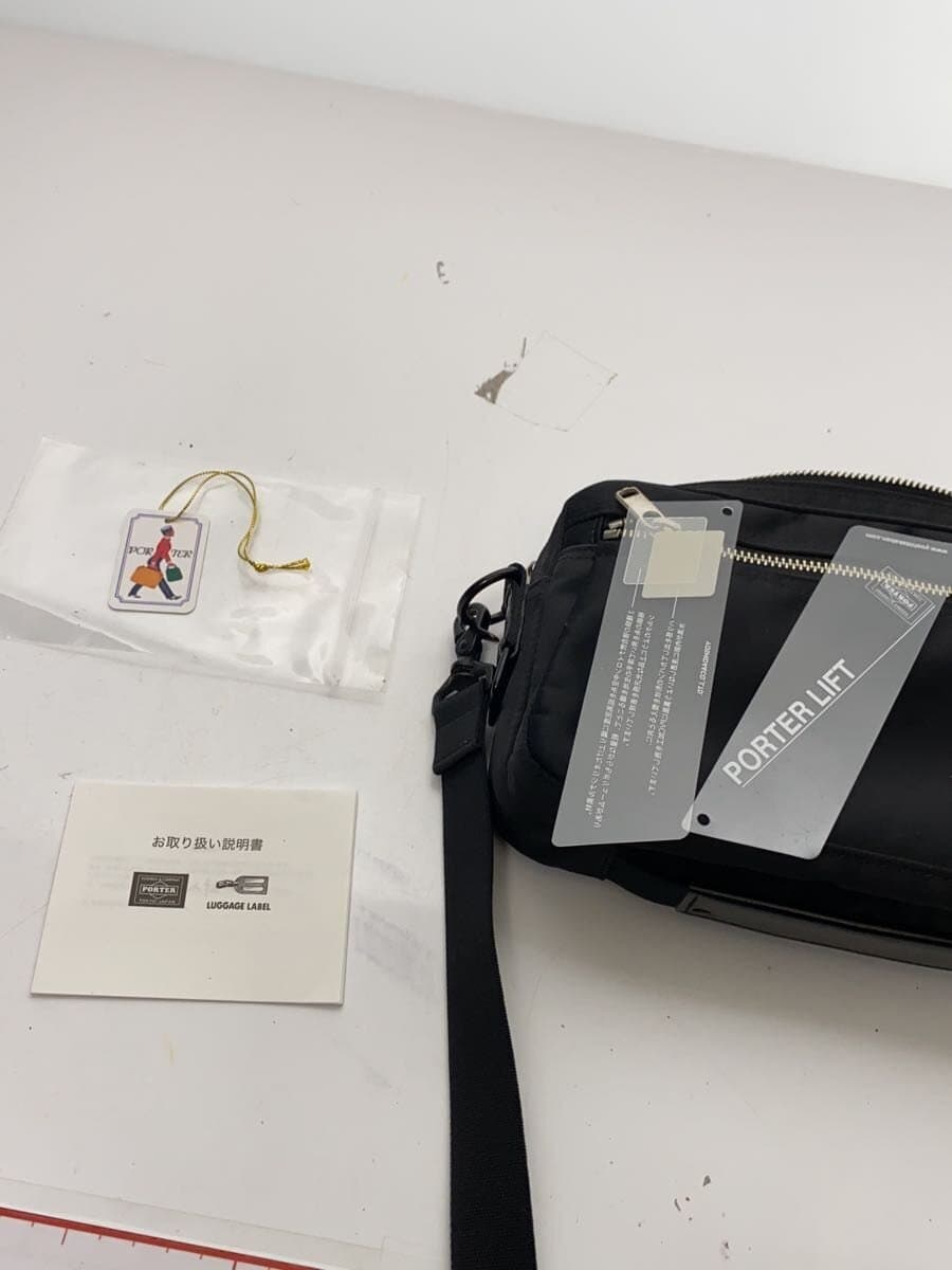 PORTERLIFTSHOULDER BAG Shoulder Bag Nylon Black Solid Color 822-06129 7
