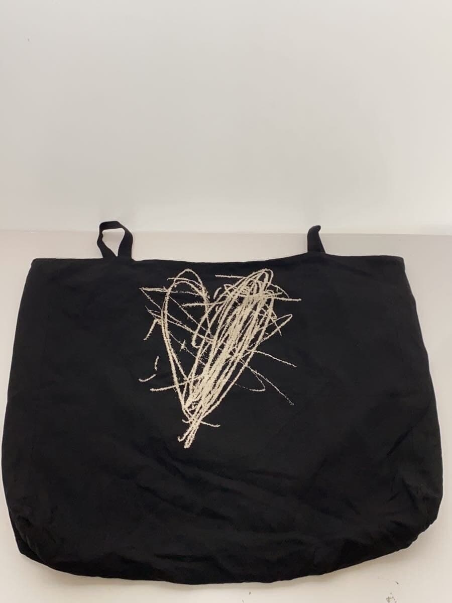 YOHJI YAMAMOTO Tote Bag Rayon Black GQ-I20-203 7