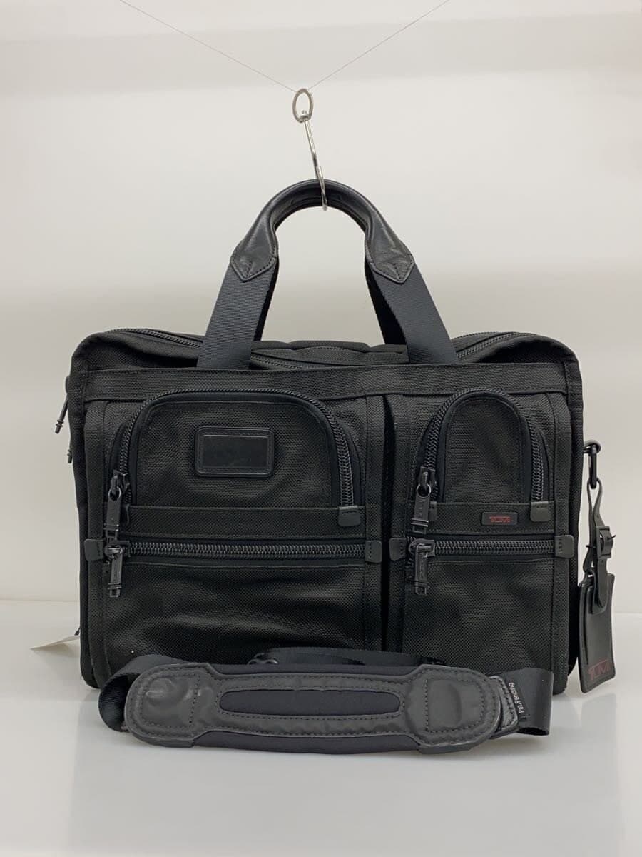 TUMI Expandable Business Bag BLK Solid 26141DH
