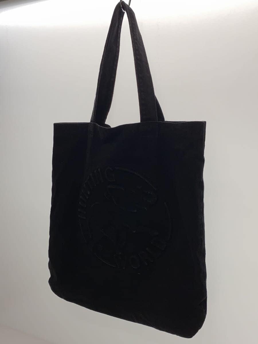 HUNTING WORLD (USA) Tote Bag Canvas Black Solid Color 2