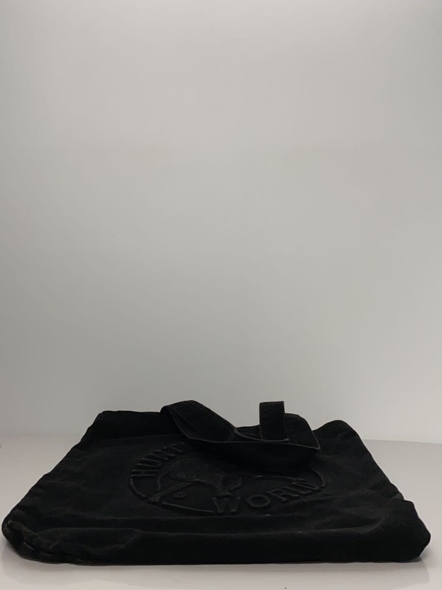 HUNTING WORLD (USA) Tote Bag Canvas Black Solid Color 4