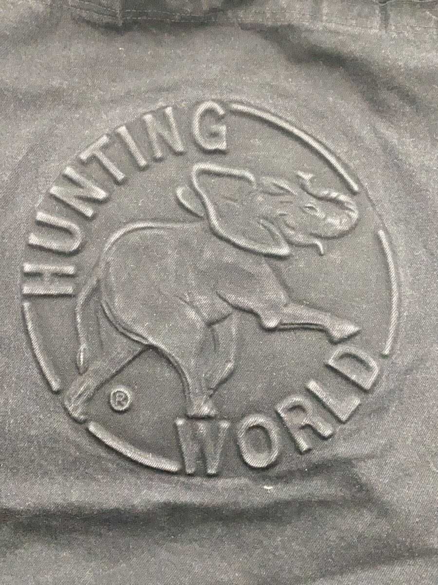 HUNTING WORLD (USA) Tote Bag Canvas Black Solid Color 5