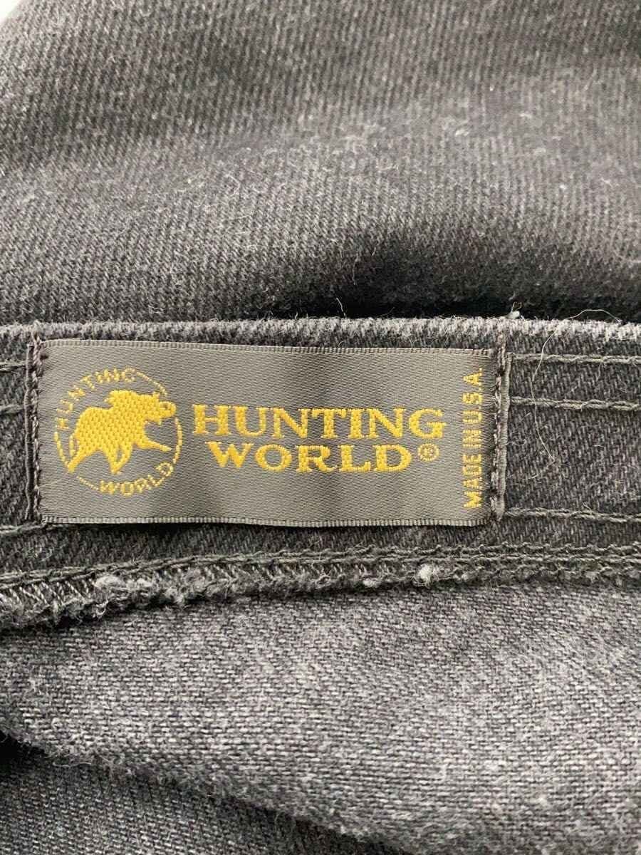 HUNTING WORLD (USA) Tote Bag Canvas Black Solid Color 7