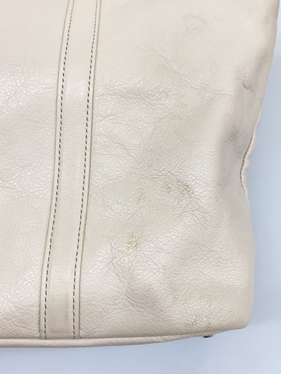 BLACK LABEL CRESTBRIDGE Tote Bag Leather GRY 7