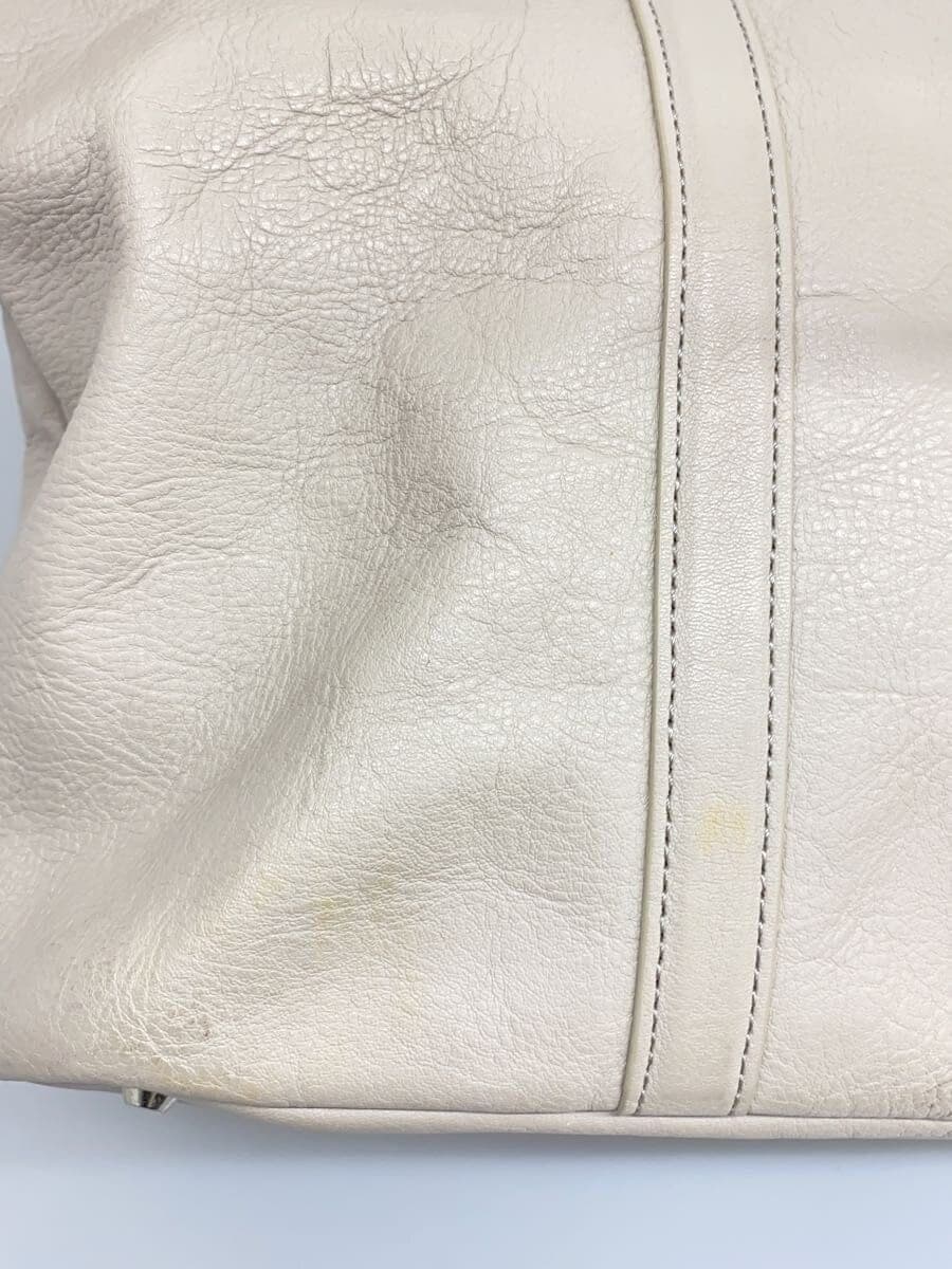 BLACK LABEL CRESTBRIDGE Tote Bag Leather GRY 8