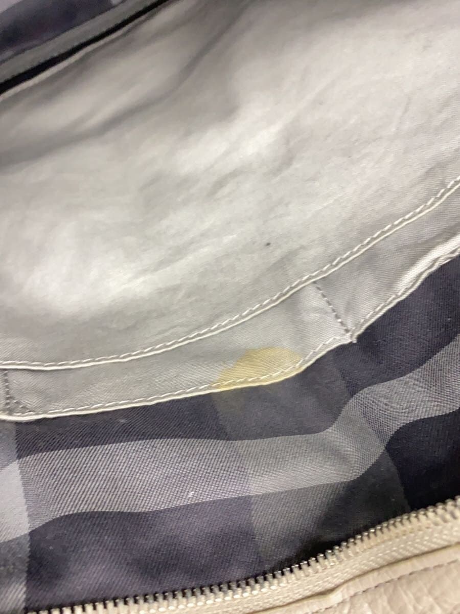 BLACK LABEL CRESTBRIDGE Tote Bag Leather GRY 9