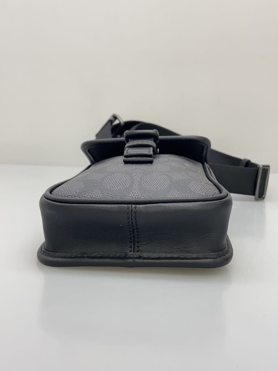 COACH Racer Phone Crossbody Bag PVC BLK CT885 4