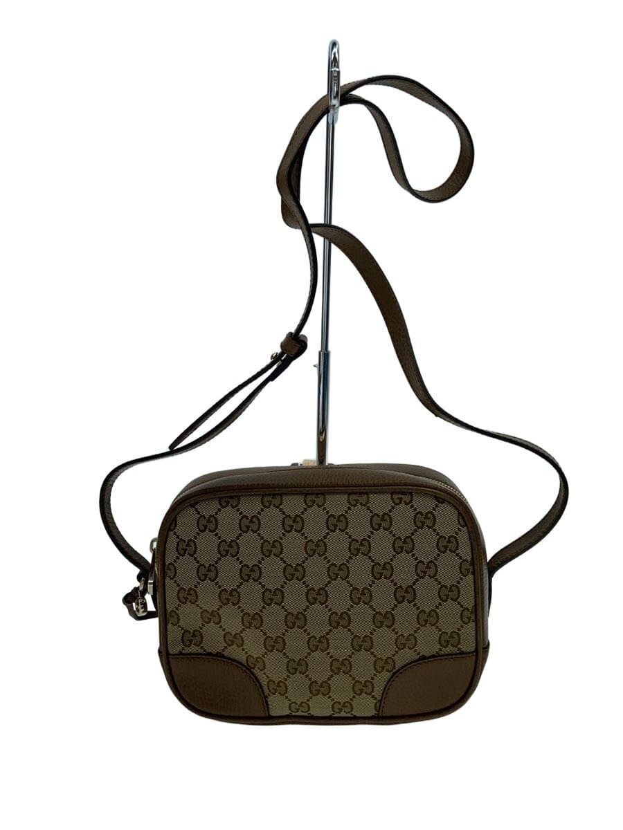 GUCCI Shoulder Bag Canvas BRW F028413719