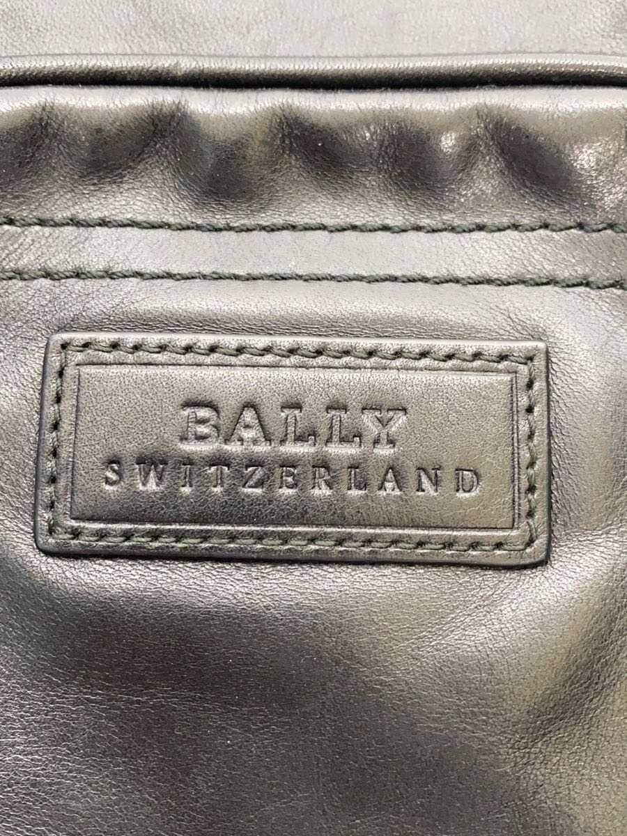 BALLY Body Bag Bag Leather BLK 5