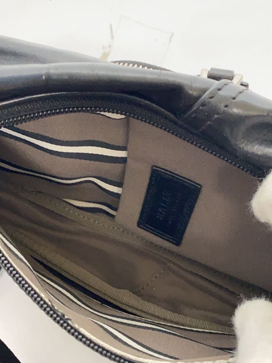 BALLY Body Bag Bag Leather BLK 6