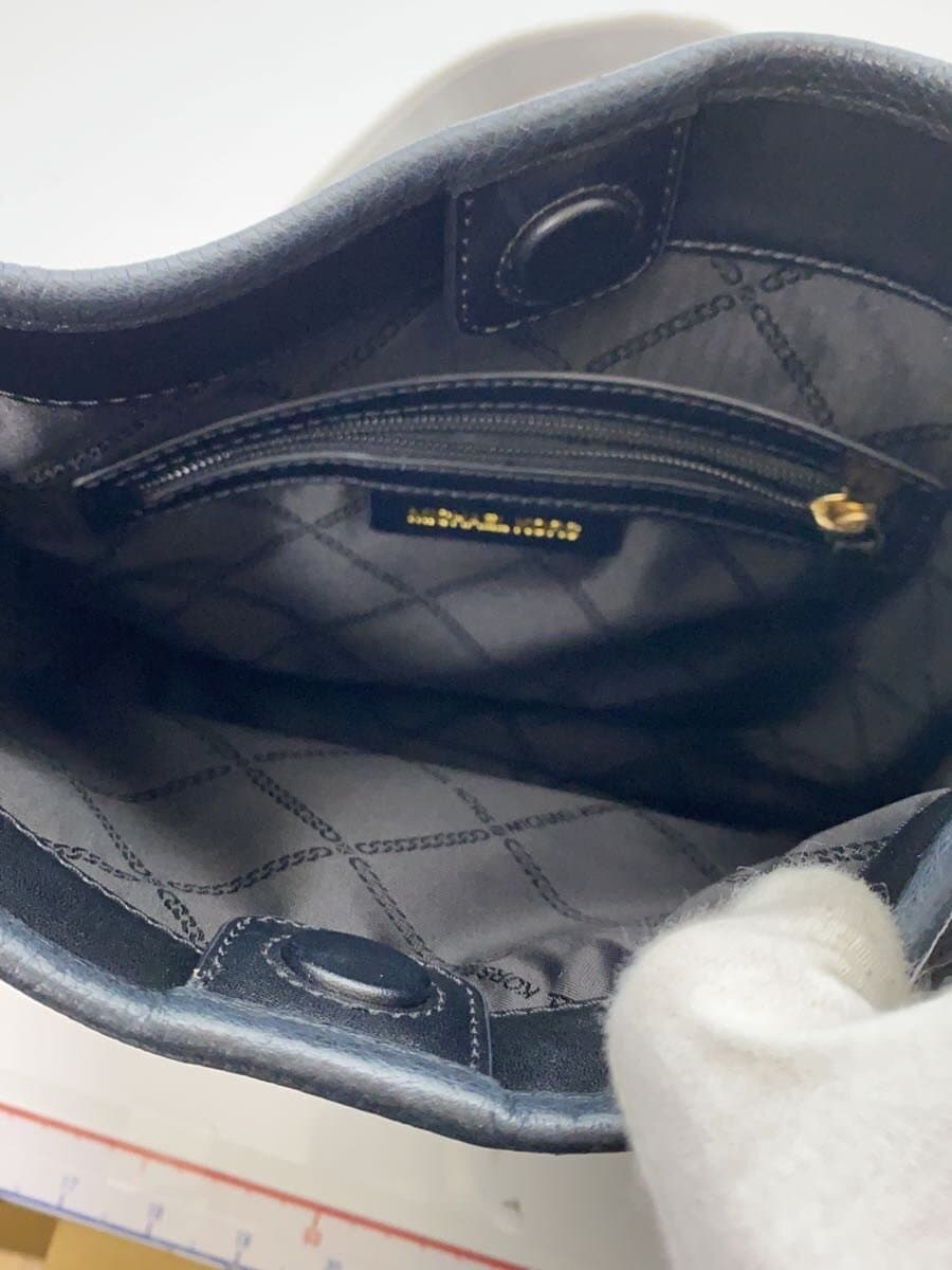 MICHAEL KORS Shoulder Bag Leather Black BA-2308 7