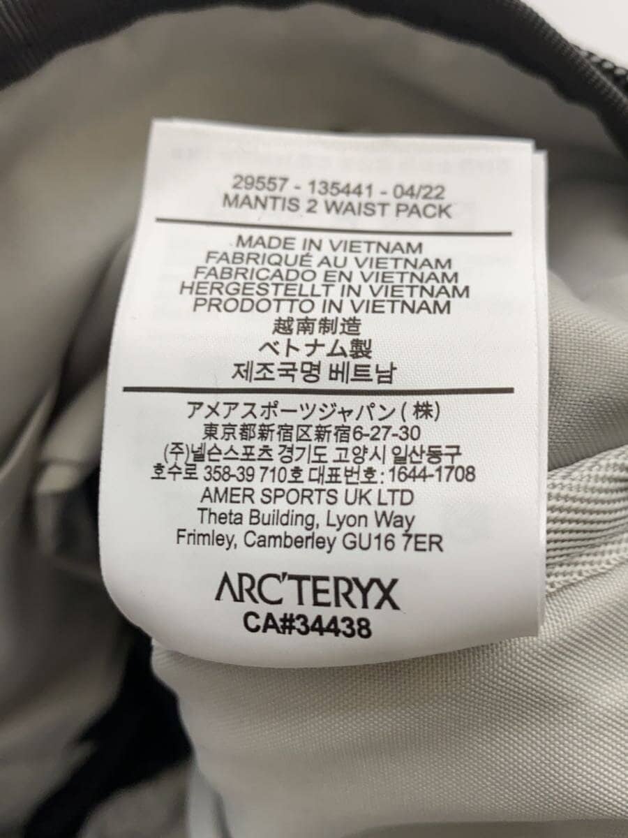 ARC’TERYX Shoulder Bag Polyester Black 7