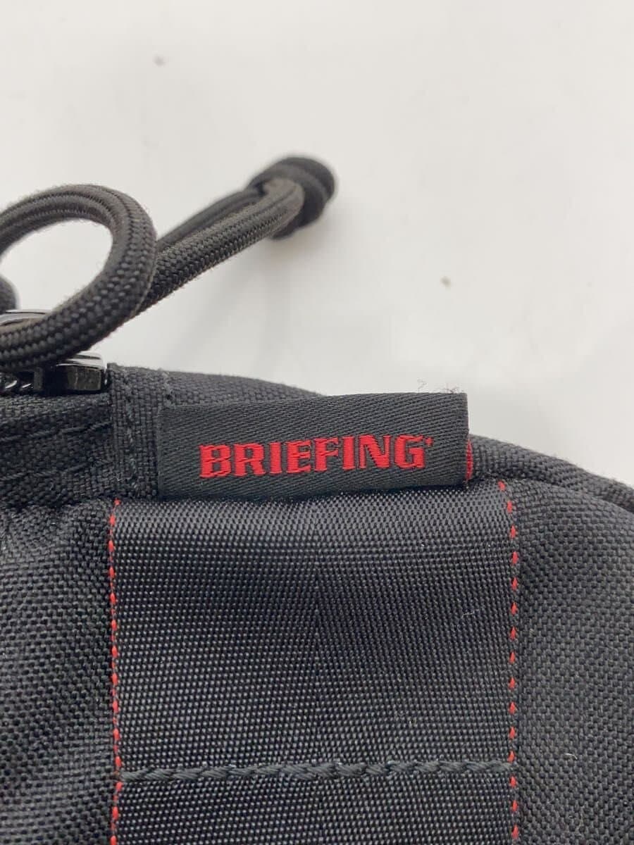 BRIEFING Shoulder Bag Nylon Black Solid Color 5