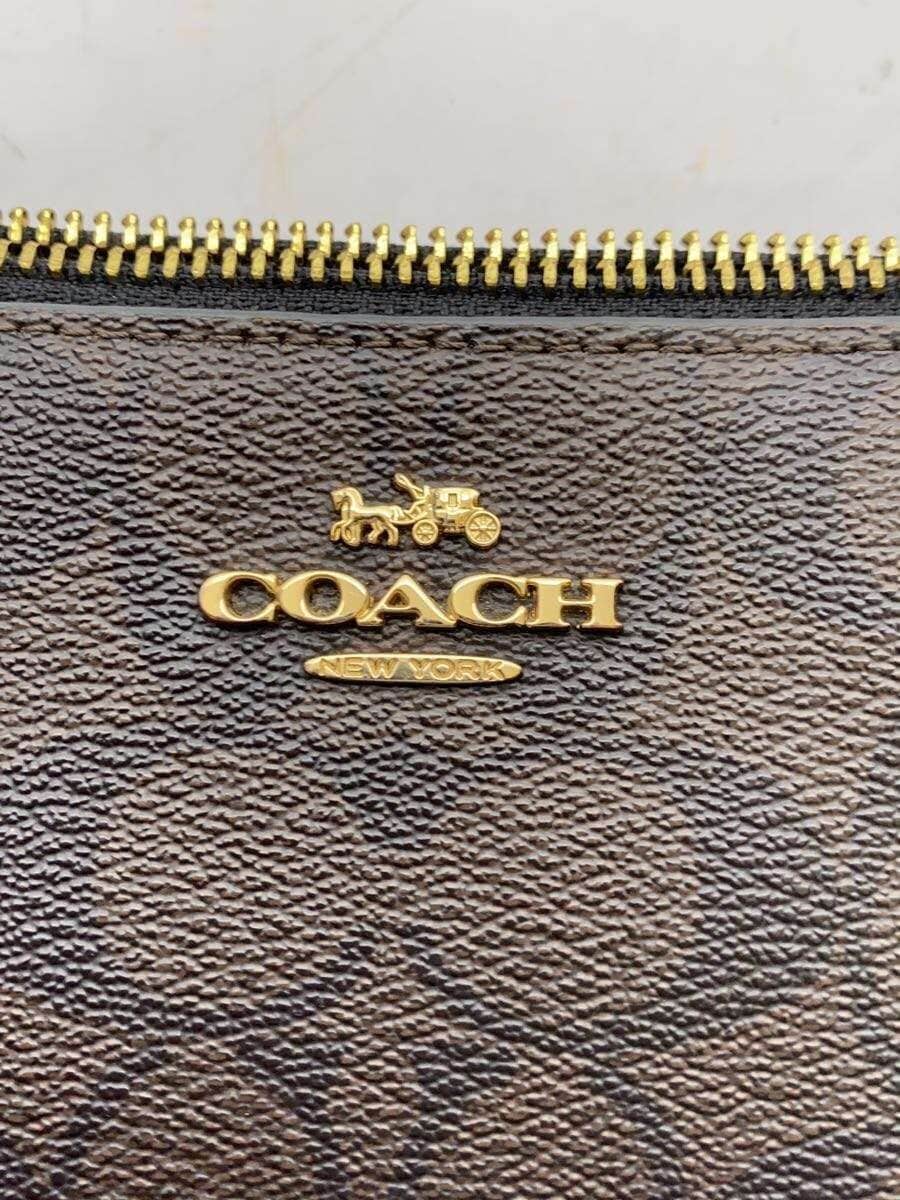 COACH Shoulder Bag Leather All-Over Print F58328 5