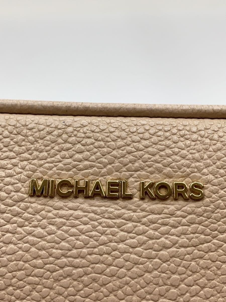 MICHAEL KORS Shoulder Bag Leather Pink PS-1809 5