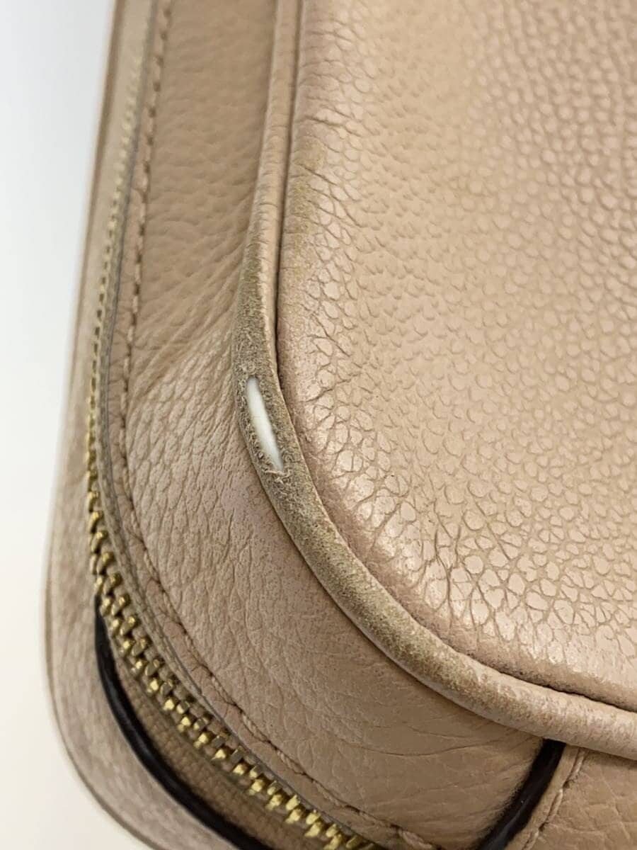 MICHAEL KORS Shoulder Bag Leather Pink PS-1809 7