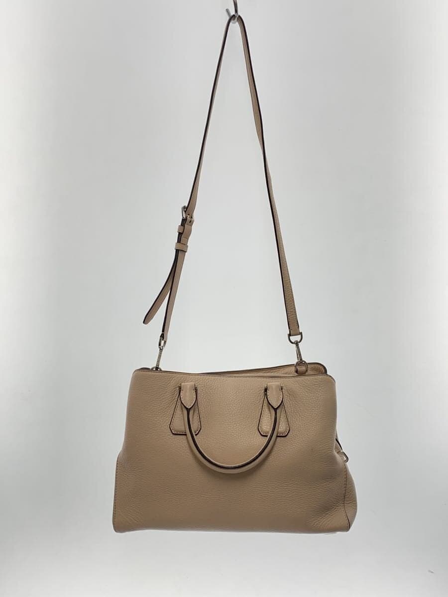 MICHAEL MICHAEL KORS Camille Shoulder Bag Leather CRM 30H5SCAS3L 3