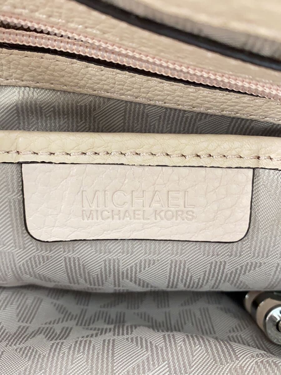 MICHAEL MICHAEL KORS Camille Shoulder Bag Leather CRM 30H5SCAS3L 5
