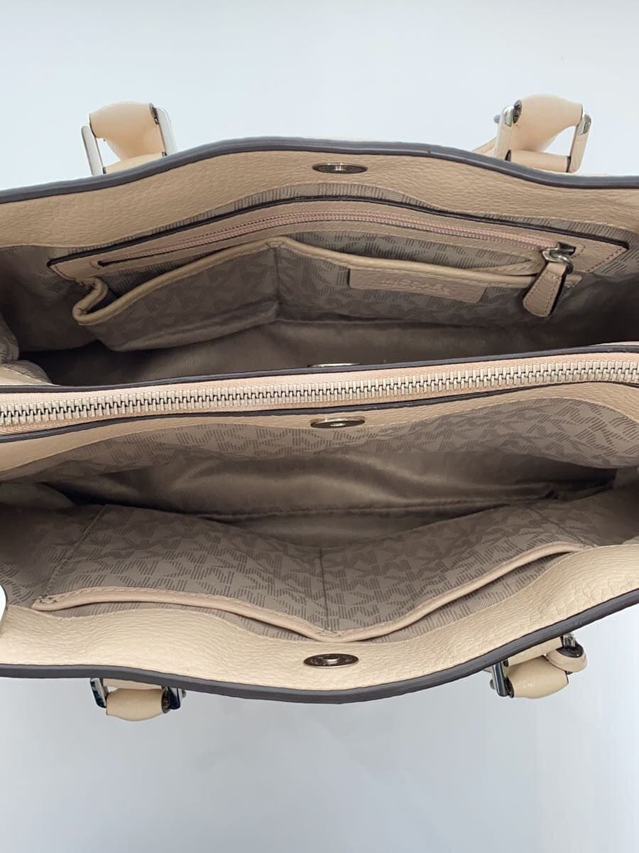 MICHAEL MICHAEL KORS Camille Shoulder Bag Leather CRM 30H5SCAS3L 6