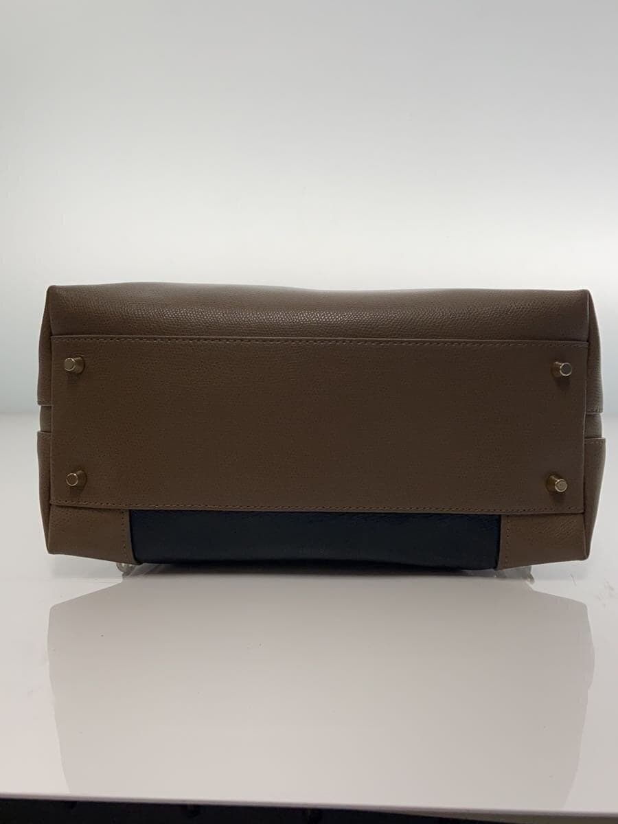 FURLAPiper Handbag Leather NVY 4
