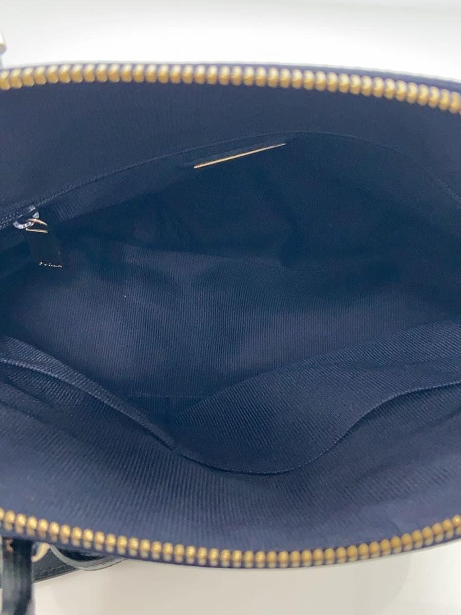 FURLAPiper Handbag Leather NVY 6