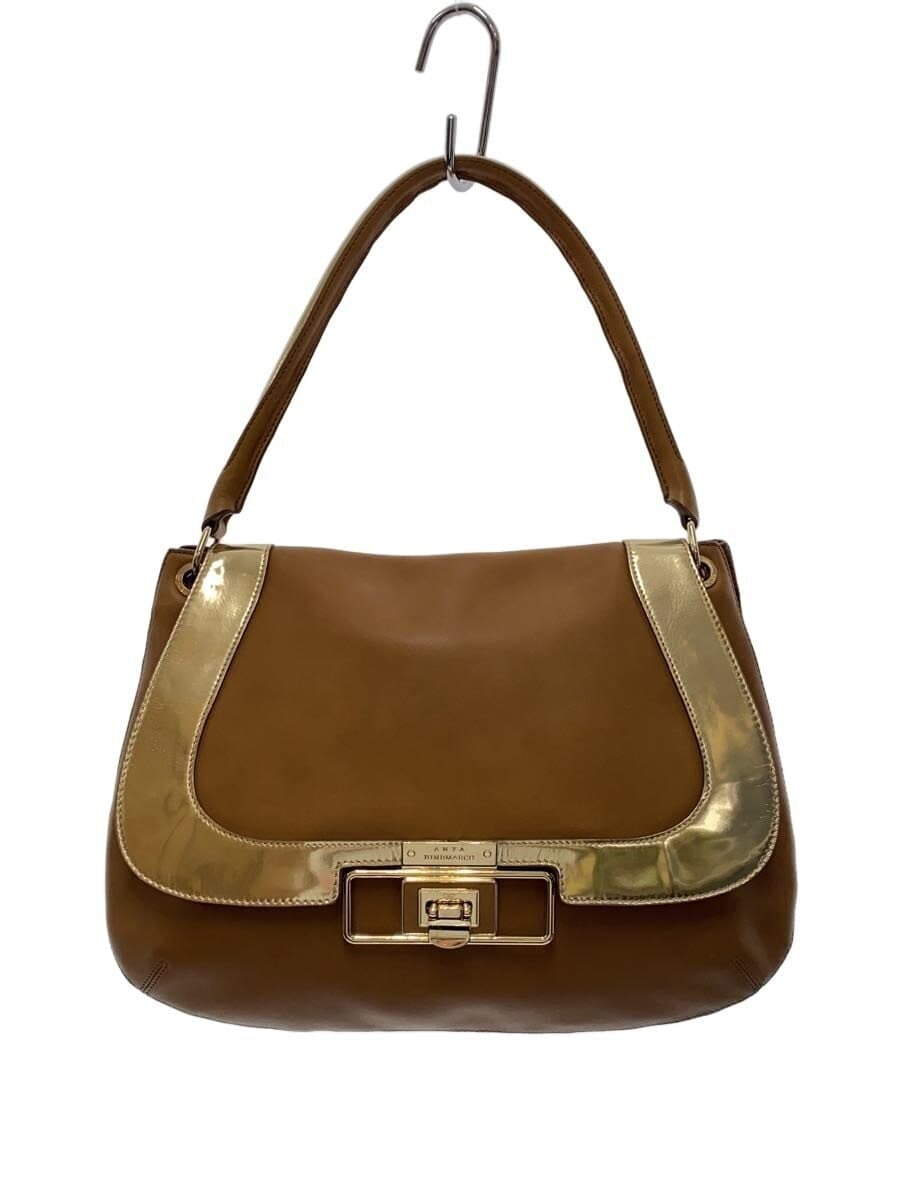 ANYA HINDMARCH Cooper Hobo Bag Handbag One Shoulder Gold Hardware Leather BRW