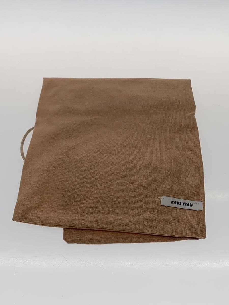 MIU MIUMIU MIU Miu Miu Pouch Enamel Black Clutch 8