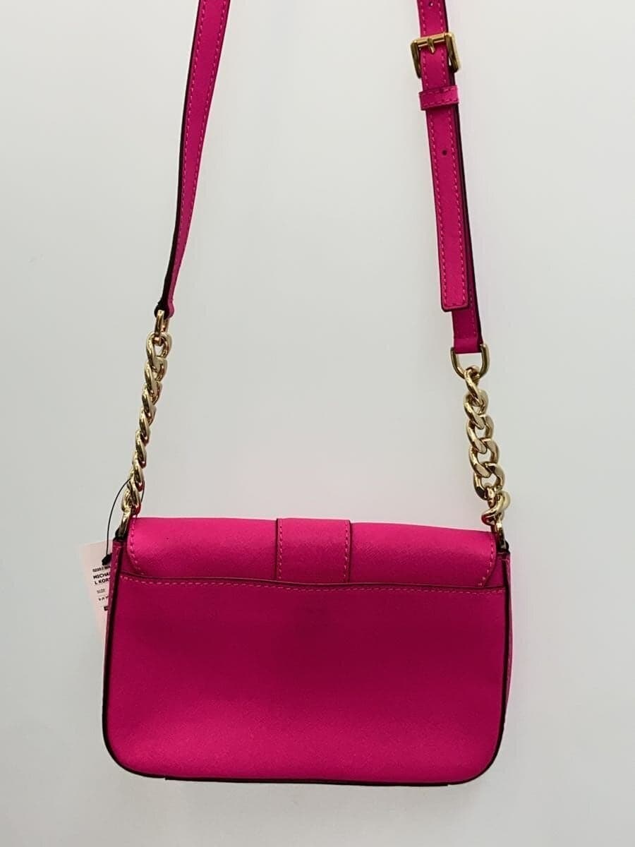 MICHAEL MICHAEL KORS Shoulder Bag PVC Pink 3