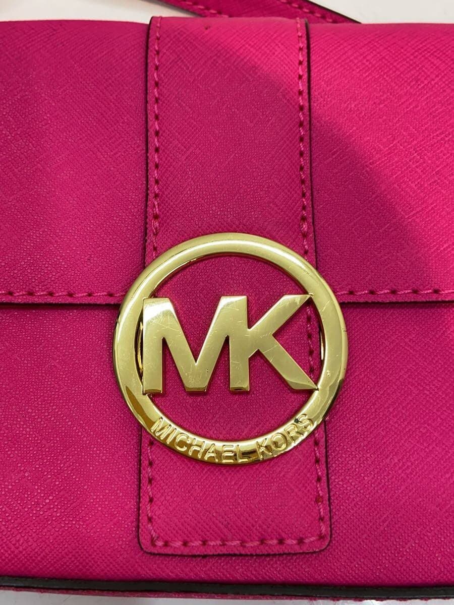MICHAEL MICHAEL KORS Shoulder Bag PVC Pink 5