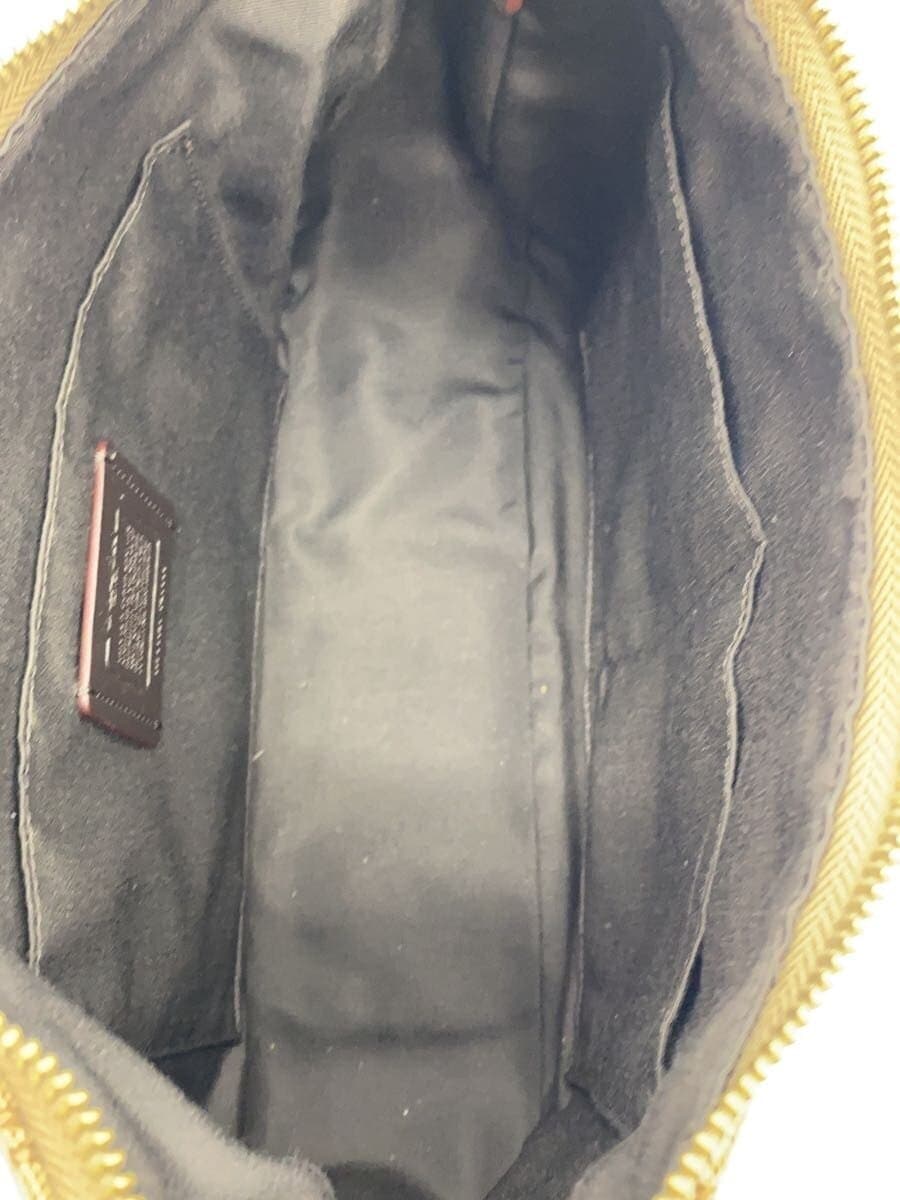 COACH Shoulder Bag_Signature Leather BEG All Over Pattern 6