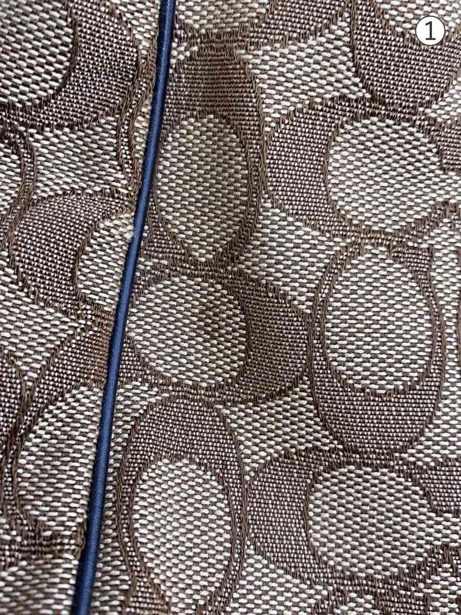 COACH Shoulder Bag_Signature Leather BEG All Over Pattern 8