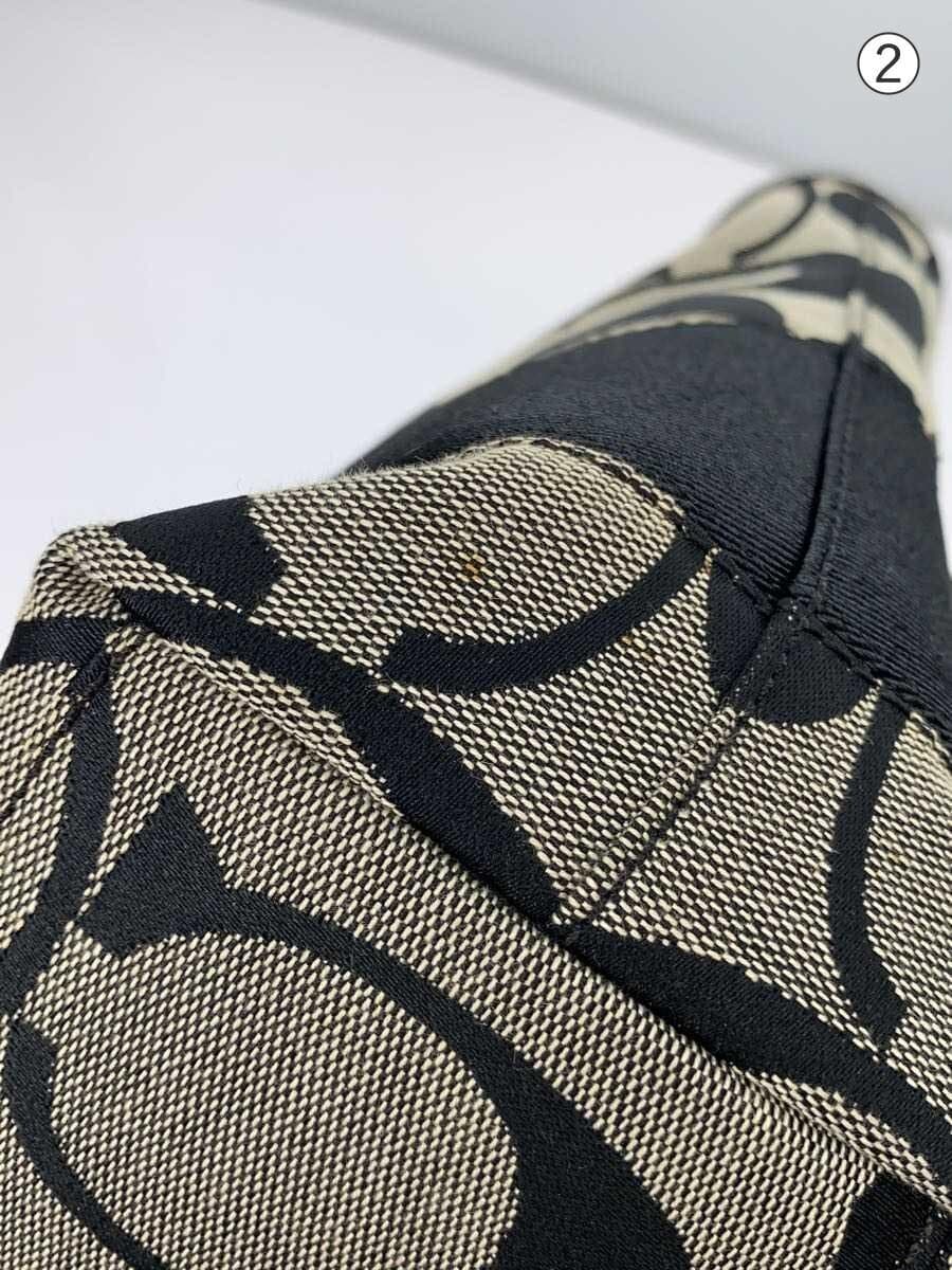 COACH Handbag_Signature Canvas BLK 8