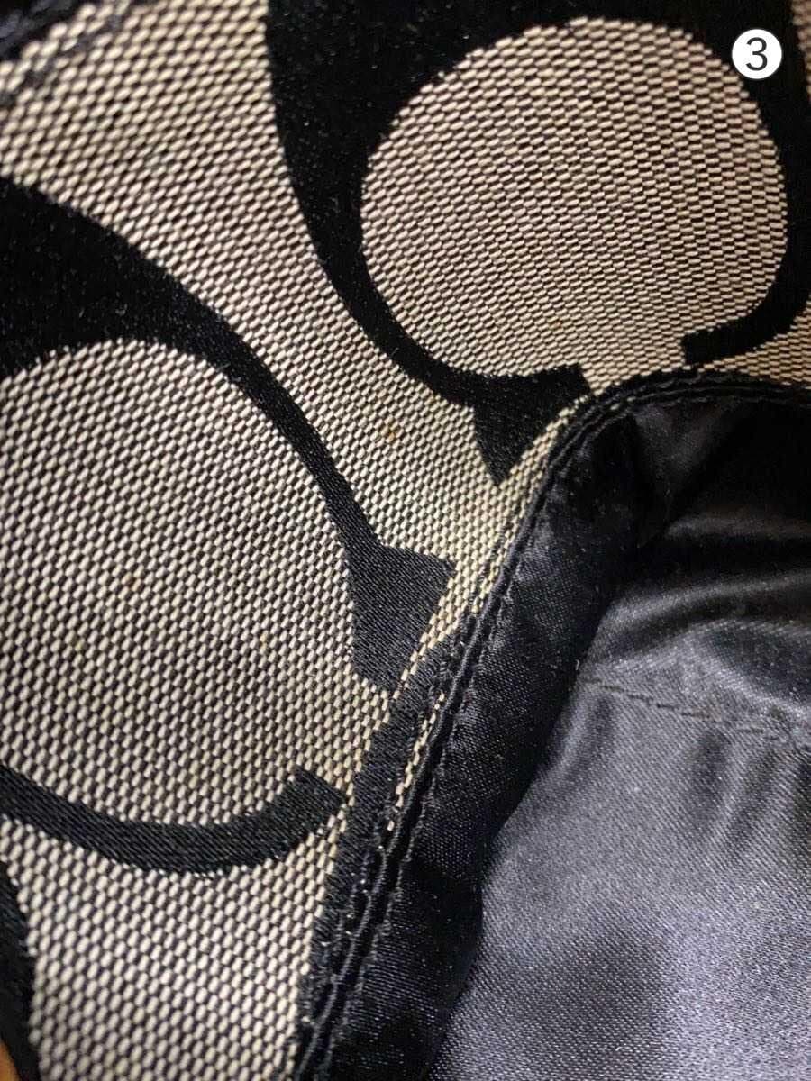 COACH Handbag_Signature Canvas BLK 9