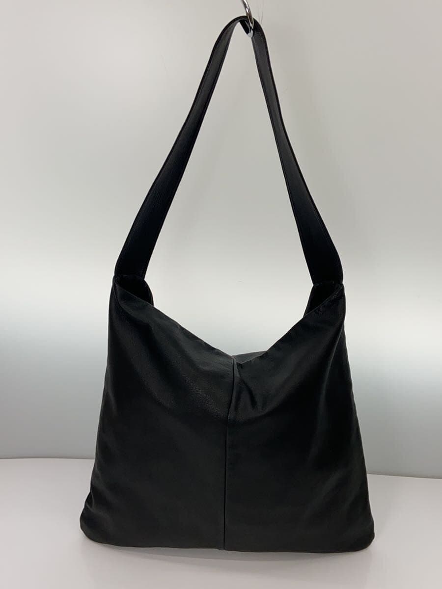 TIDEWAY Shoulder Bag Leather BLK 861-5328 3