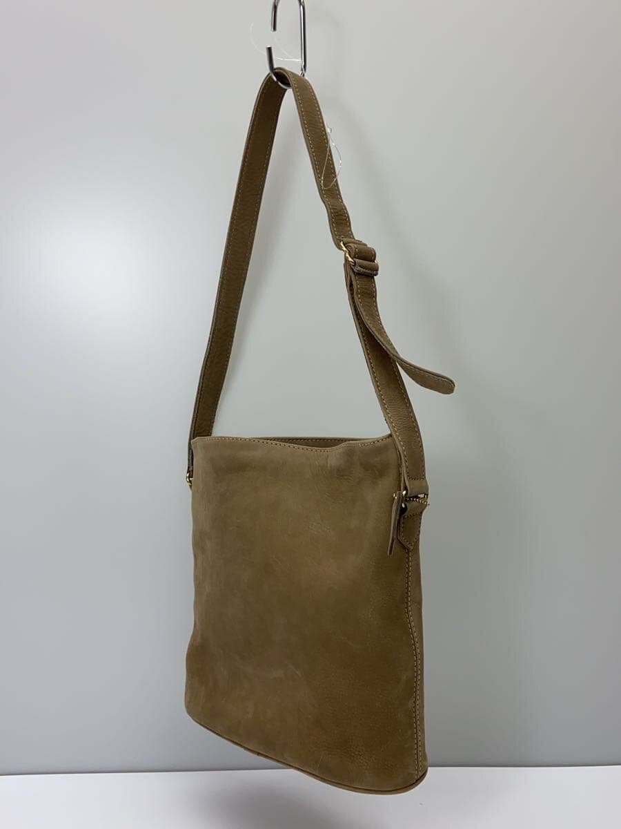 COACH Shoulder Bag Leather BEG 4932 2