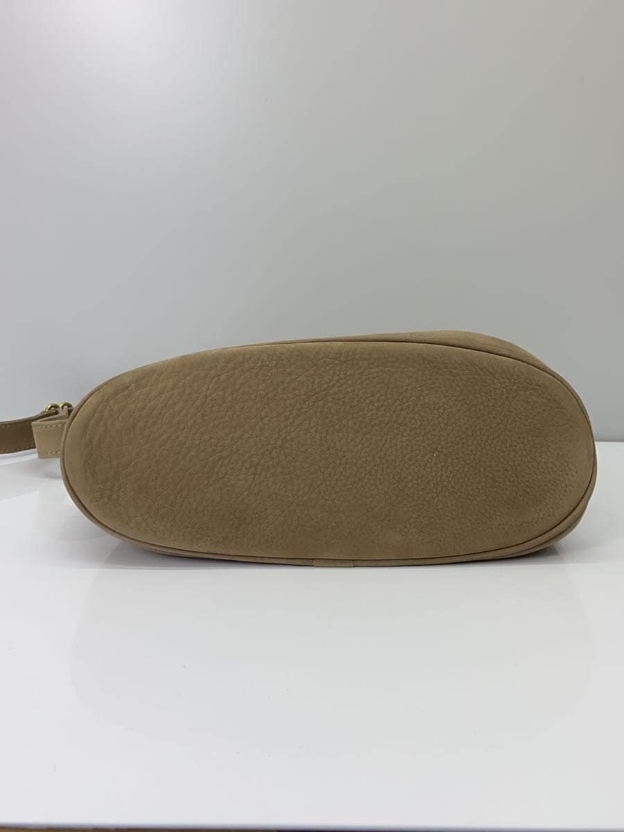 COACH Shoulder Bag Leather BEG 4932 4