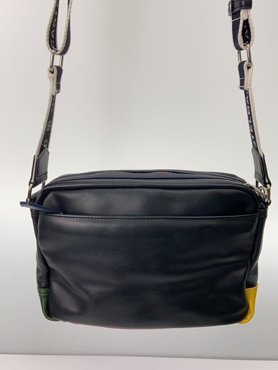 CASTELBAJAC shoulder bag -- BLK plain 024111 3