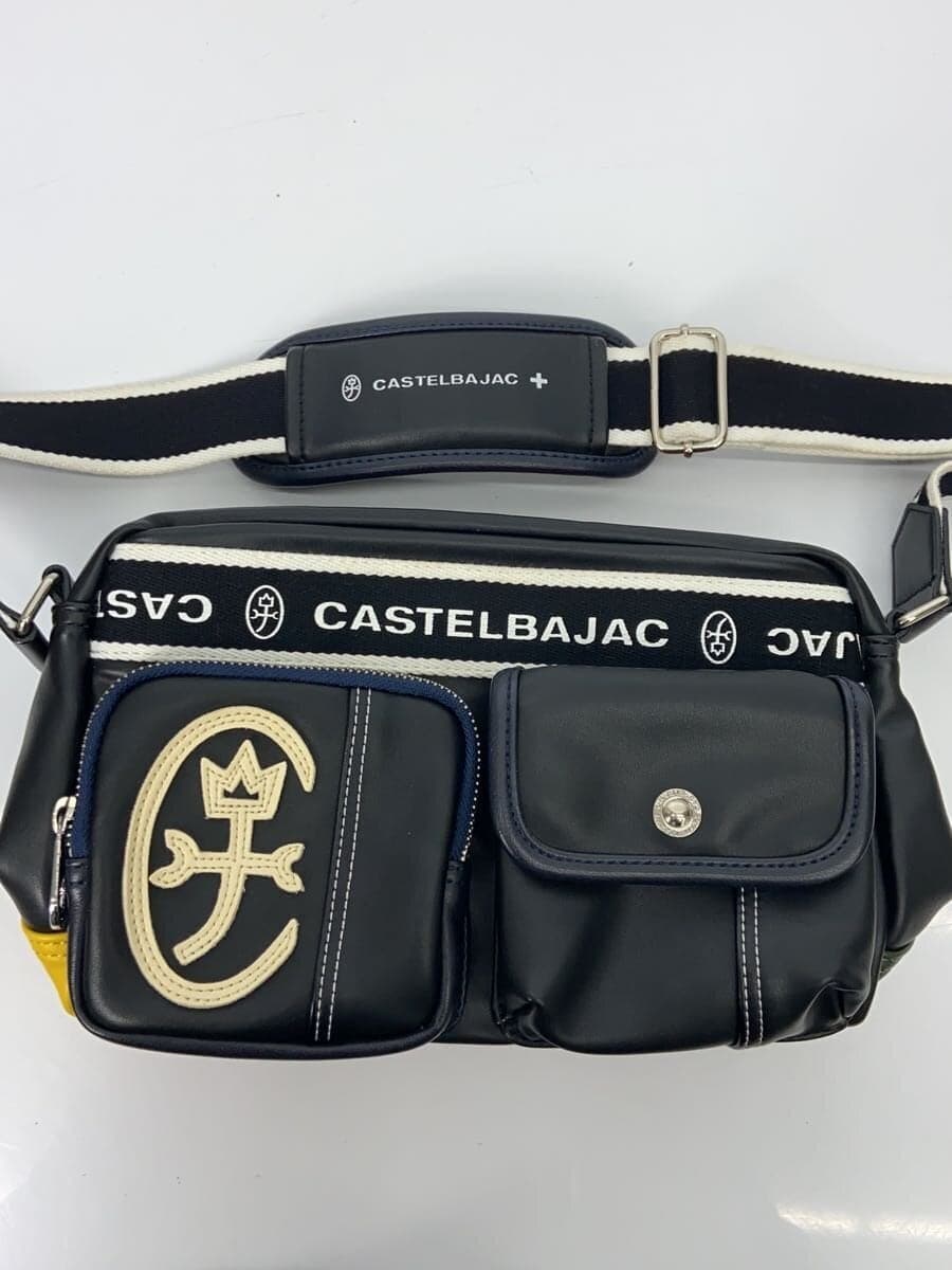 CASTELBAJAC shoulder bag -- BLK plain 024111 5