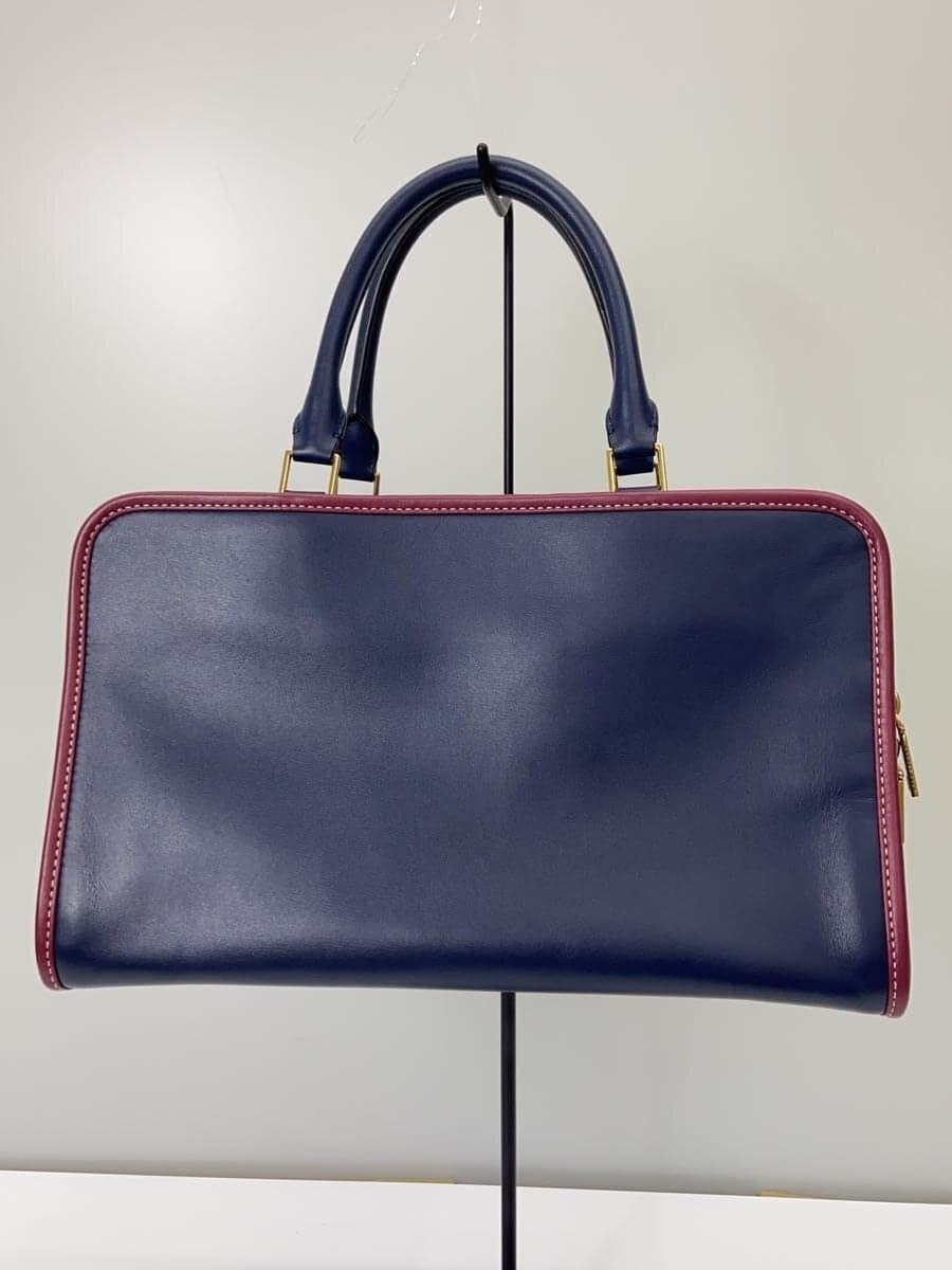 MARC BY MARC JACOBS handbag leather navy plain M0008142 3