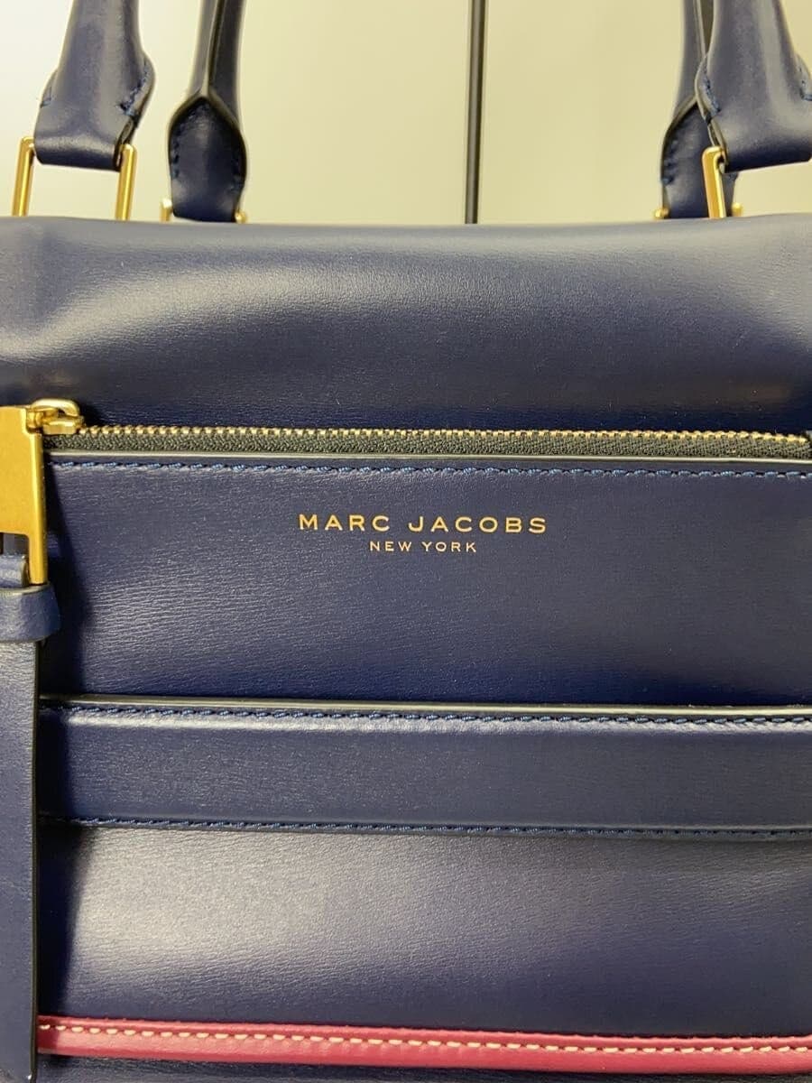 MARC BY MARC JACOBS handbag leather navy plain M0008142 5