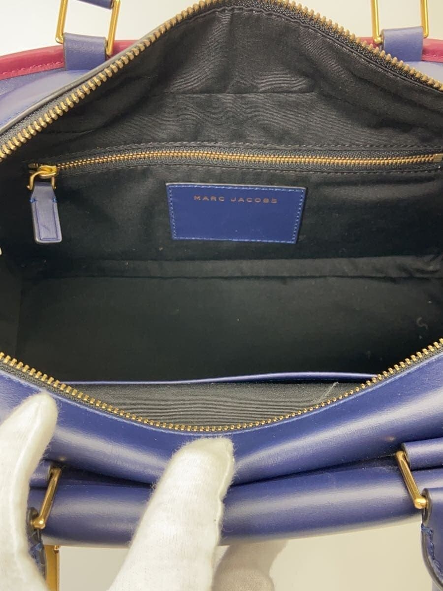 MARC BY MARC JACOBS handbag leather navy plain M0008142 6