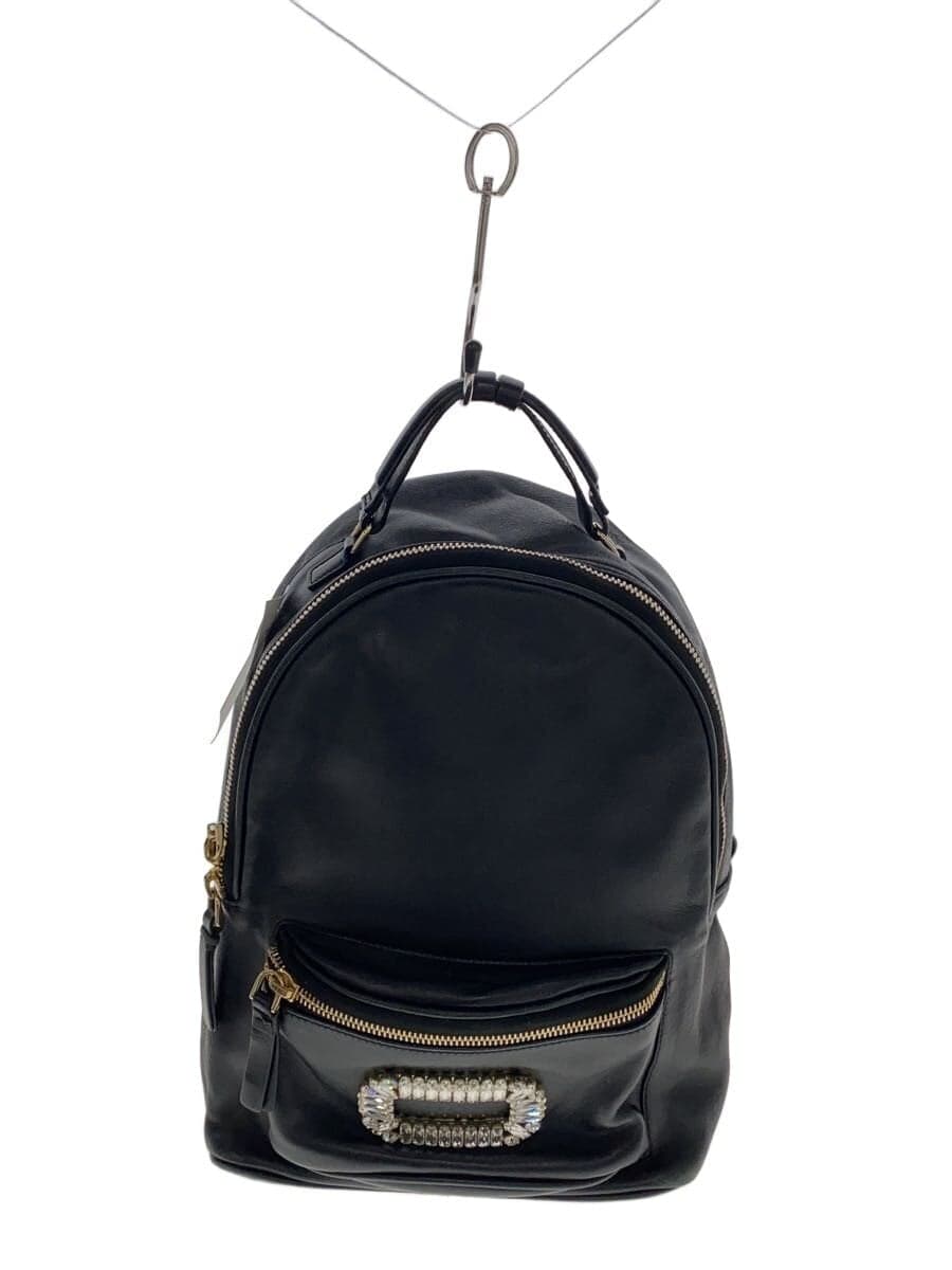Other Brand ROGER VIVIER Backpack Leather BLK