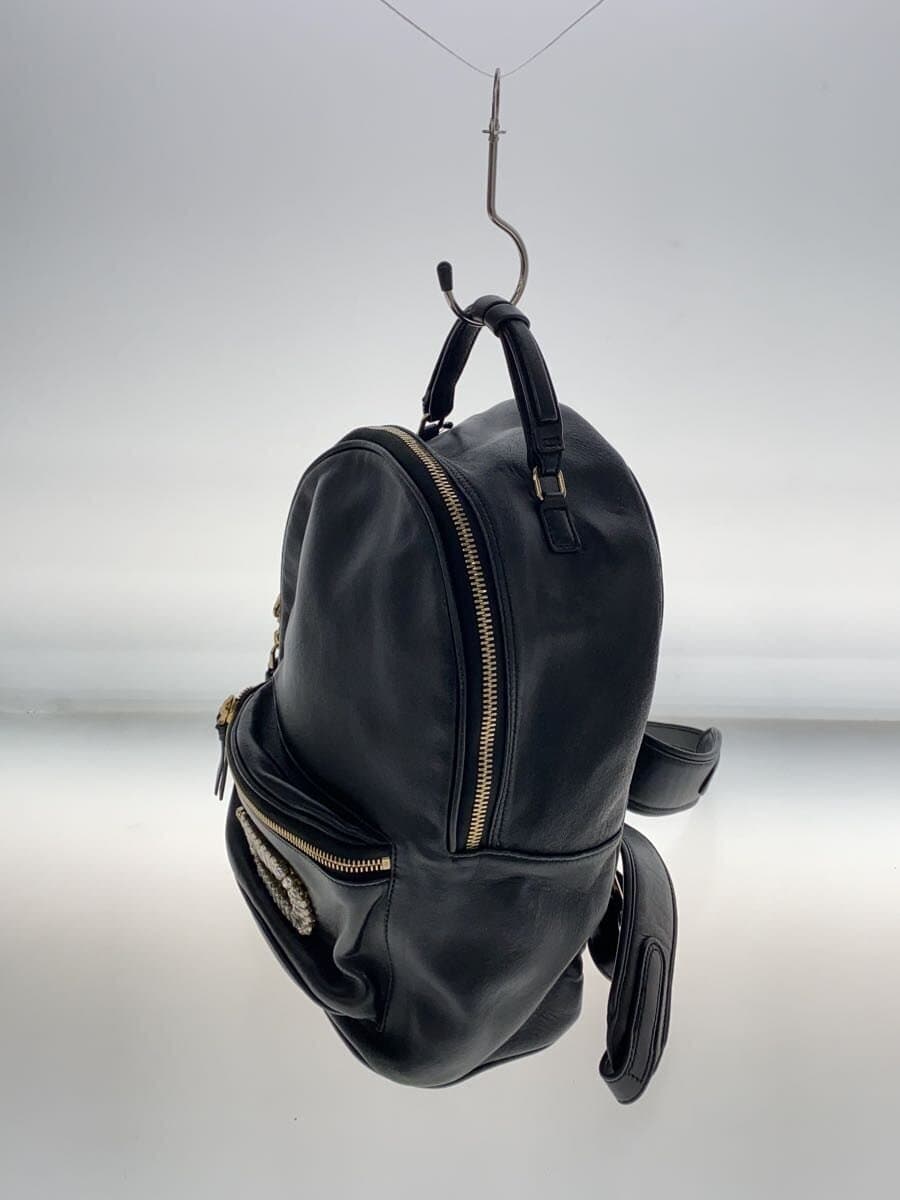 Other Brand ROGER VIVIER Backpack Leather BLK 2