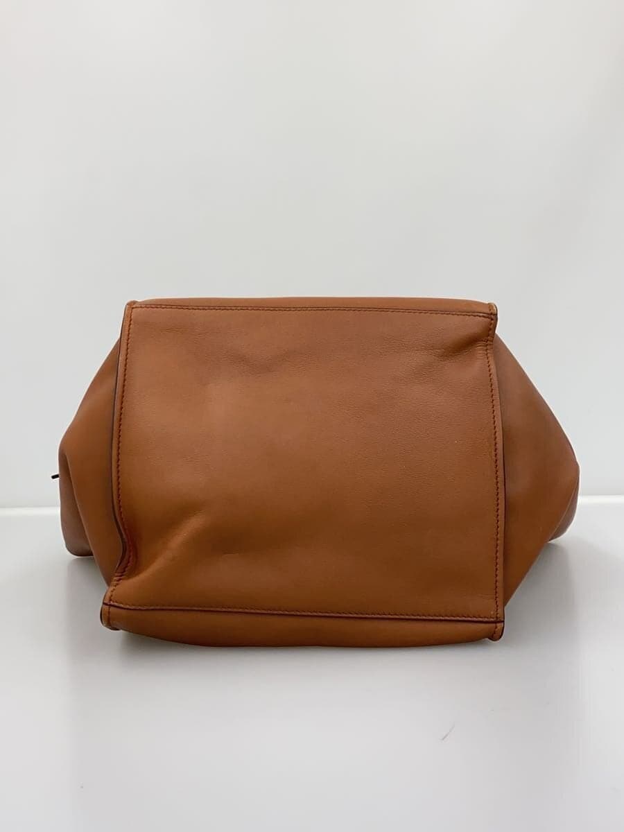 CELINE Big Bag Small 2-Way Tote Bag Leather Brown 4