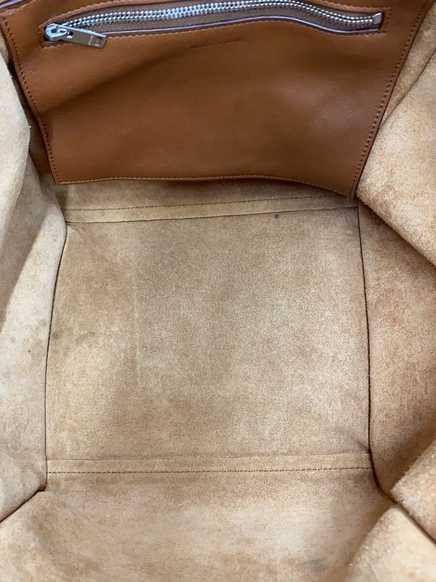 CELINE Big Bag Small 2-Way Tote Bag Leather Brown 6