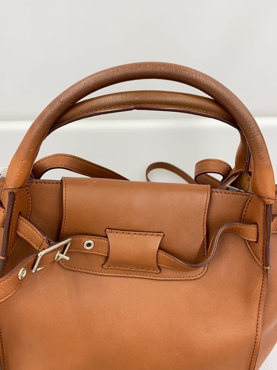 CELINE Big Bag Small 2-Way Tote Bag Leather Brown 7