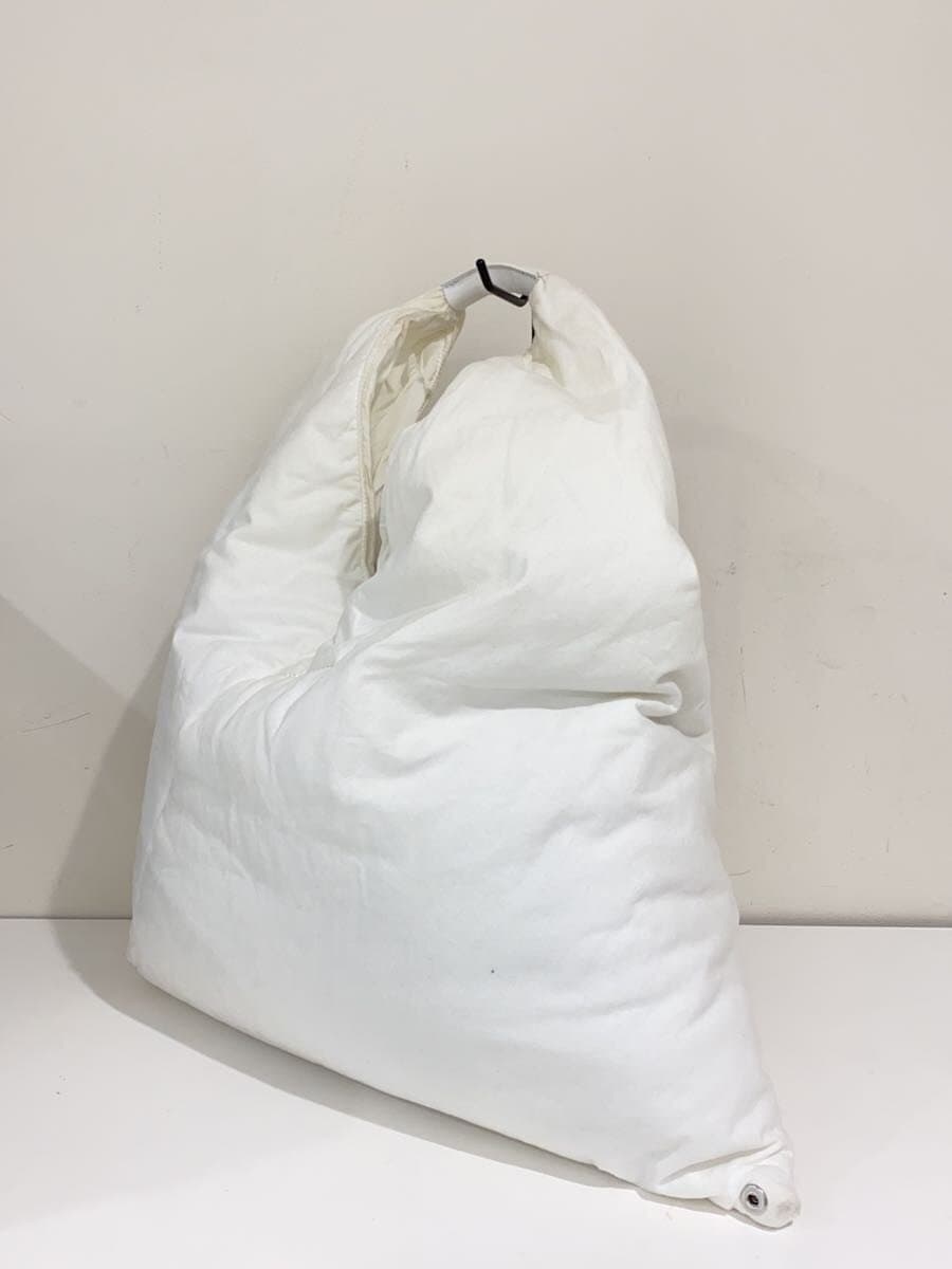 MM6 Japanese Tote Bag WHT S54WD0039 Inside、Outer Stain 2