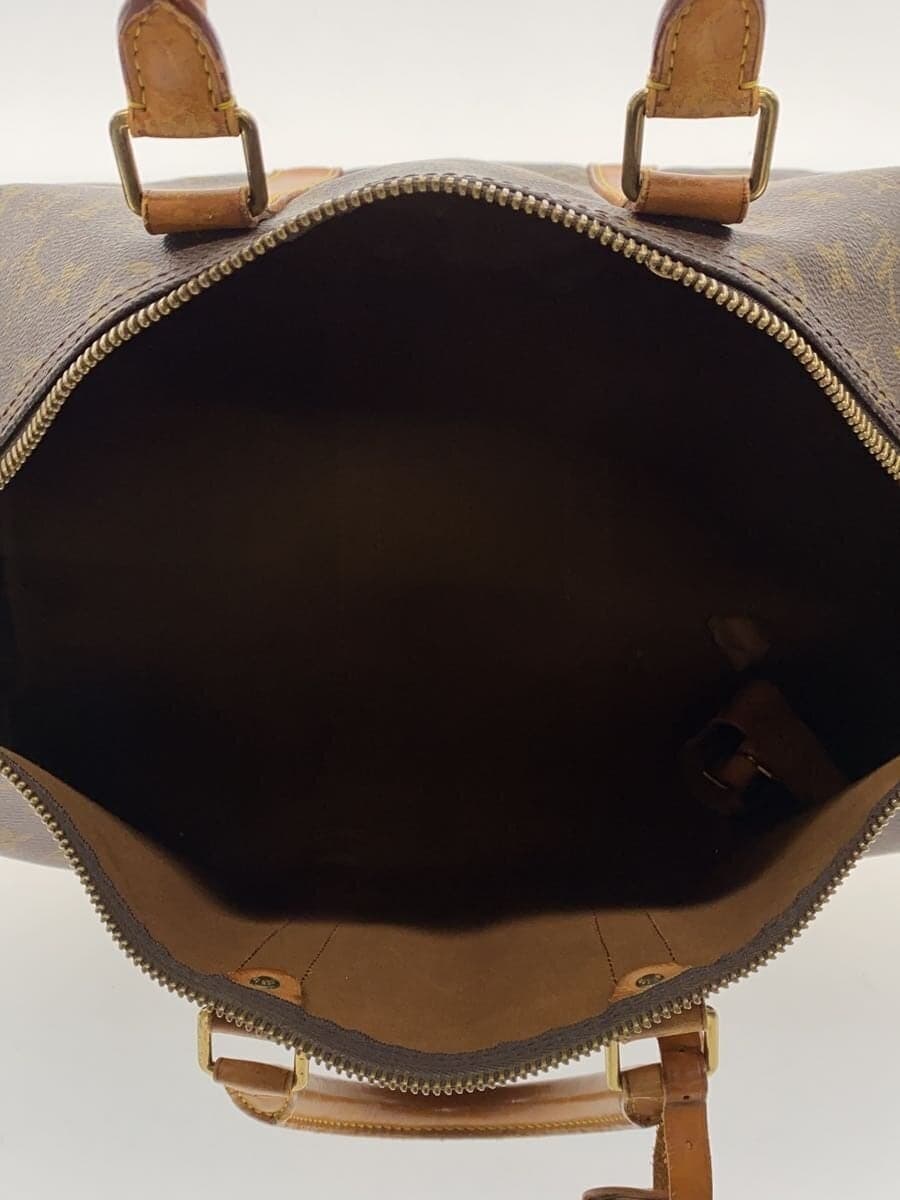 LOUIS VUITTON Keepall 45_Monogram Canvas PVC BRW 6