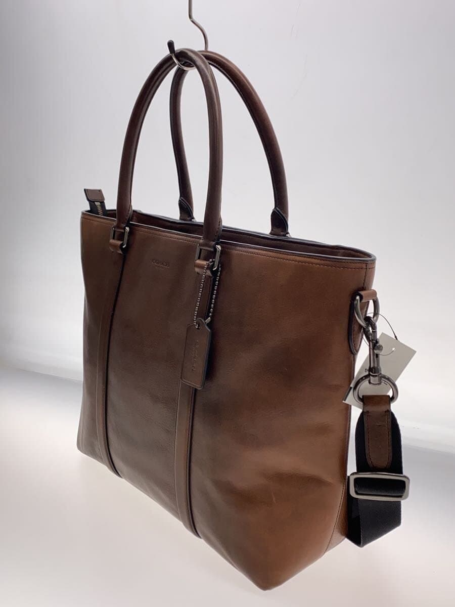 COACH Tote Bag Leather BRW 71734 2