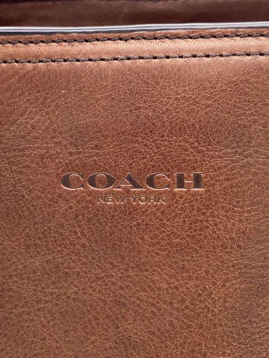 COACH Tote Bag Leather BRW 71734 5